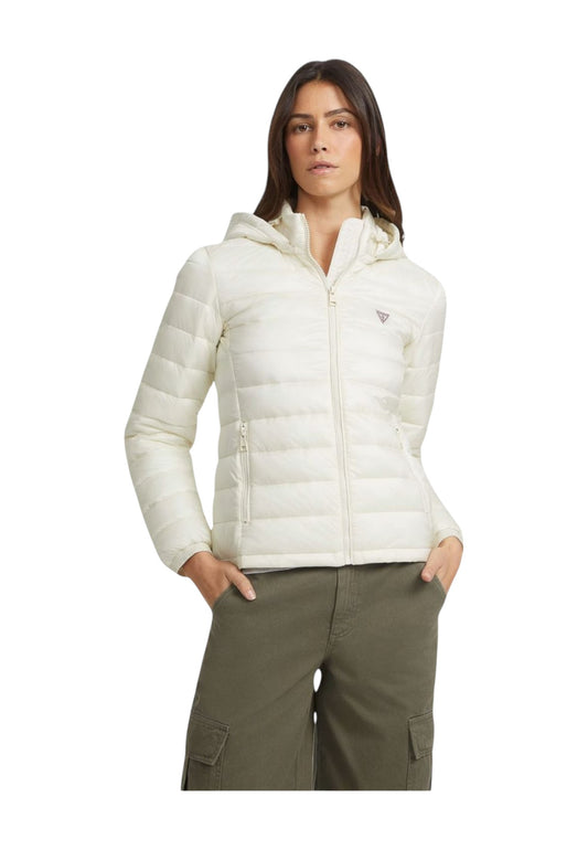 GUESS Giacca Donna Bianco W4YL00WG922-PE25-G053