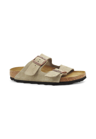 BIRKENSTOCK Arizona Suede Ciabatte Donna Beige 951303-PE25