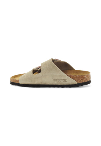 BIRKENSTOCK Arizona Suede Ciabatte Donna Beige 951303-PE25
