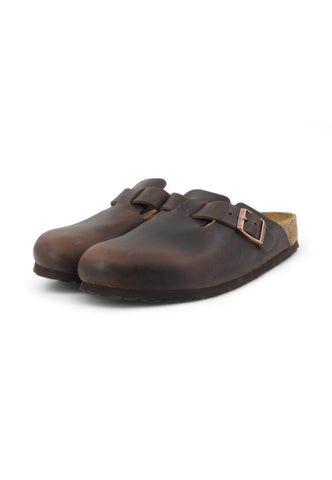 BIRKENSTOCK Boston Ciabatte Sabot Marrone 860133-PE25