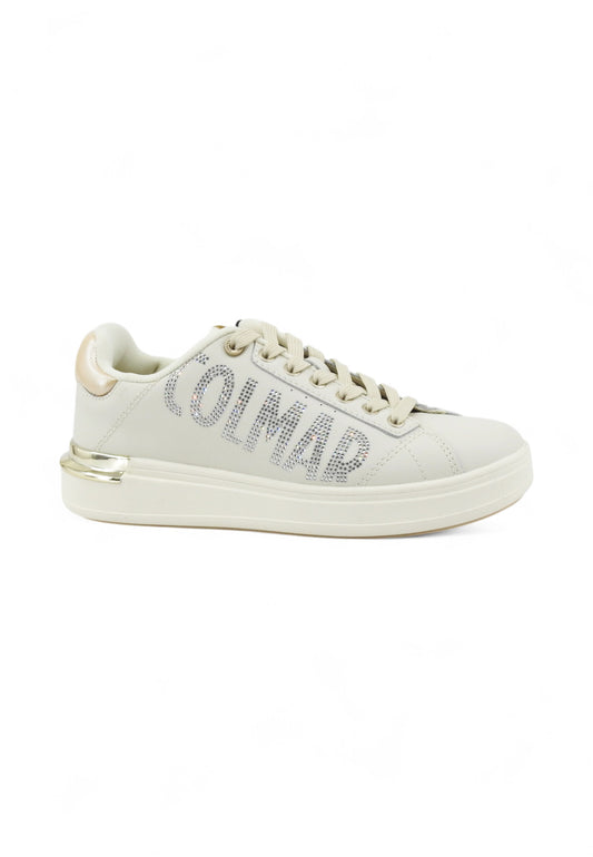 COLMAR Sneakers Donna Beige Rosa Strass 54-PE25
