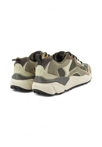 COLMAR Sneakers Uomo Verde Grigio Beige 067-AI26