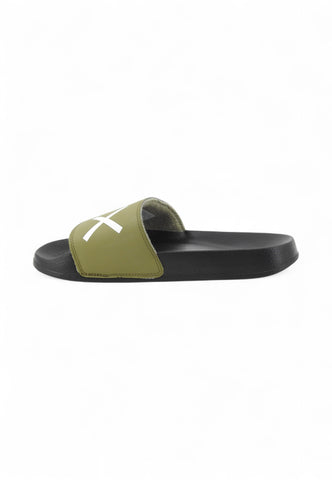 SUN68 Ciabatte Uomo Nero Verde X35101-PE25-1119