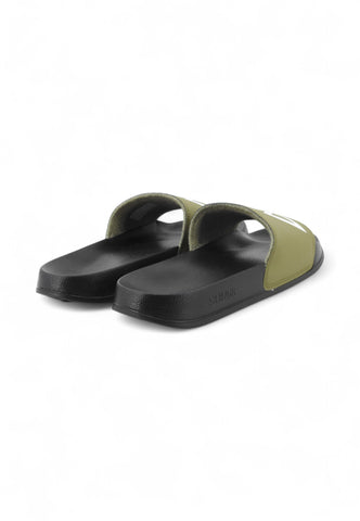 SUN68 Ciabatte Uomo Nero Verde X35101-PE25-1119