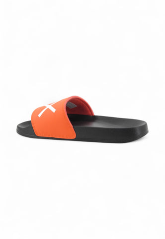 SUN68 Ciabatte Uomo Nero Rosso X35101-PE25-1192