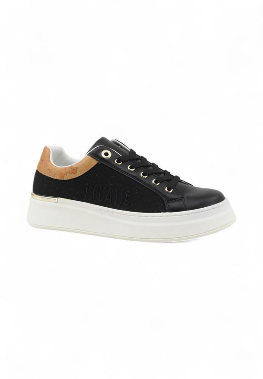 ALVIERO MARTINI Sneakers Donna Nero Beige Glitter 21380558-PE25-X550