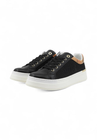 ALVIERO MARTINI Sneakers Donna Nero Beige Glitter 21380558-PE25-X550
