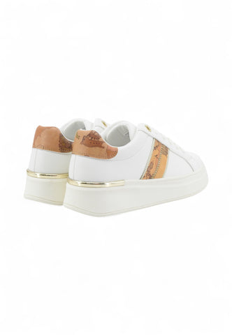 ALVIERO MARTINI Sneakers Donna Bianco Beige Strass 21390289-PE25-X013