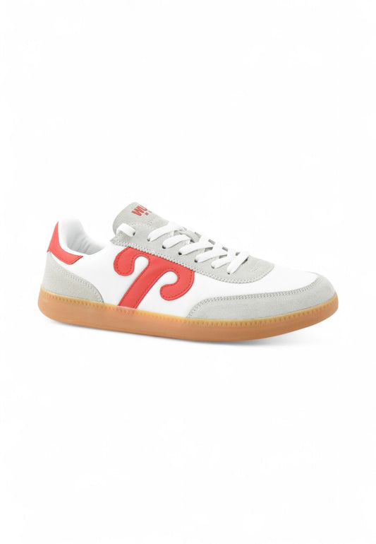WUSHU Sneakers Uomo Bianco Grigio Rosso 100022-000033-PE25