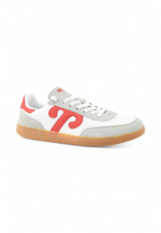 WUSHU Sneakers Uomo Bianco Grigio Rosso 100022-000033-PE25