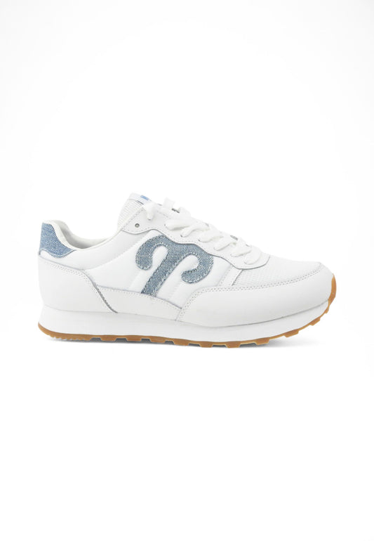 WUSHU Sneakers Uomo Bianco Blu 100020-000005-PE25