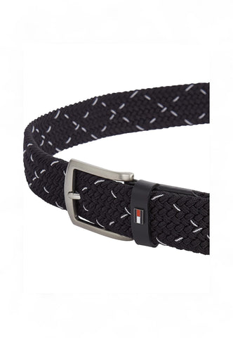 TOMMY HILFIGER Cintura Uomo Blu Bianco AM0AM13013-DW6-PE25