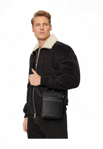 TOMMY HILFIGER Borsa Tracolla Uomo Nero AM0AM13300-BDS-PE25