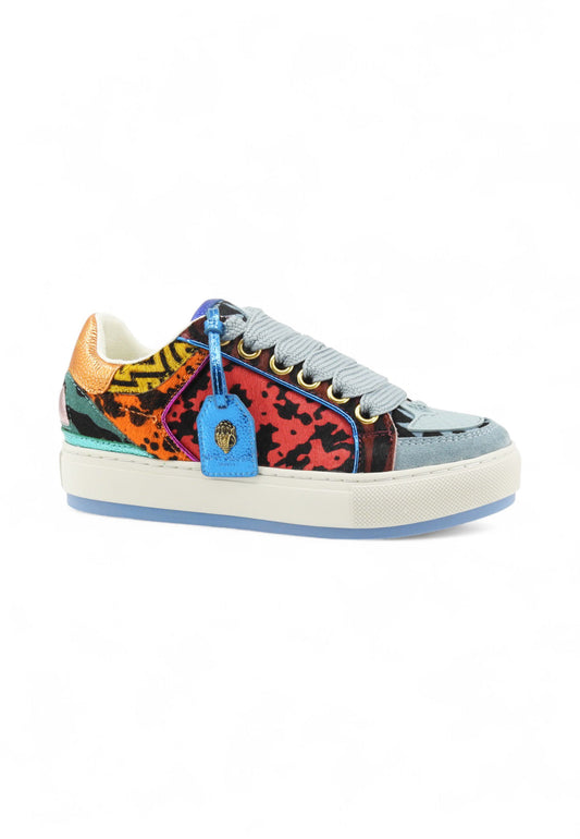 KURT GEIGER Sneakers Donna Azzurro Arancione Multicolor 0493385189-AI26