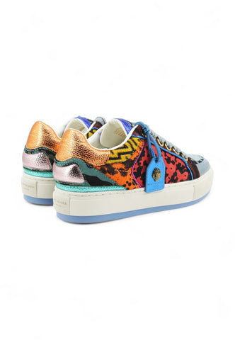 KURT GEIGER Sneakers Donna Azzurro Arancione Multicolor 0493385189-AI26