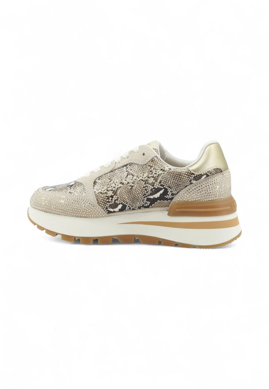 LIU JO Sneakers Donna Beige Oro BF5049PX747S3815-AI26
