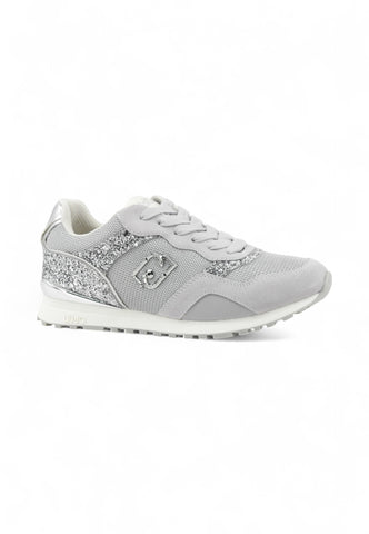LIU JO Sneakers Donna Grigio Argento Glitter BF5015TX493S3024-AI26