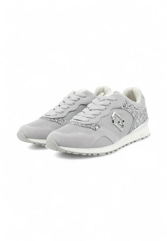 LIU JO Sneakers Donna Grigio Argento Glitter BF5015TX493S3024-AI26