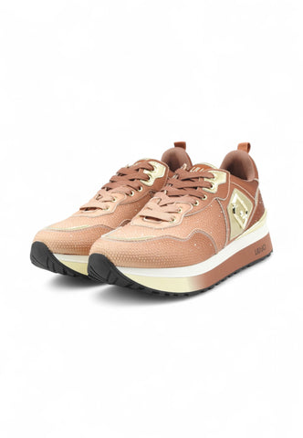 LIU JO Sneakers Donna Marrone Oro Strass BF5009TX001S3917-AI26