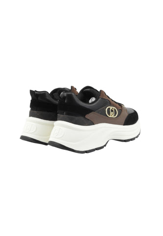 LIU JO Sneakers Donna Nero Marrone BF5035PX740S1033-AI26