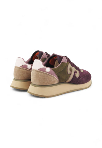 WUSHU Sneakers Donna Viola Verde Beige 100033-000003-AI26