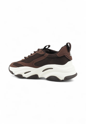 STEVE MADDEN Sneakers Donna Marrone Bianco SMPPOSSESSION-E-GC2-AI26