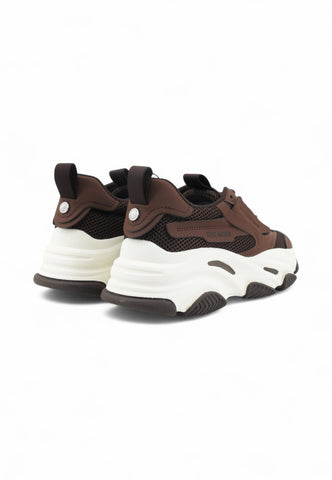 STEVE MADDEN Sneakers Donna Marrone Bianco SMPPOSSESSION-E-GC2-AI26
