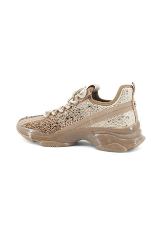 STEVE MADDEN Sneakers Donna Beige Rosa Strass SMPMISTICA-BG6-AI26