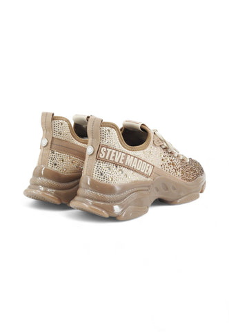 STEVE MADDEN Sneakers Donna Beige Rosa Strass SMPMISTICA-BG6-AI26