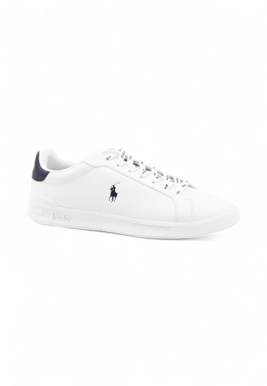 POLO RALPH LAUREN Sneakers Uomo Bianco Blu 809829824003-AI26