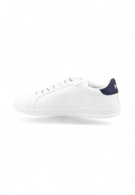POLO RALPH LAUREN Sneakers Uomo Bianco Blu 809829824003-AI26