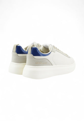 LIU JO Sneakers Uomo Bianco Blu 7G5015P0304S3703-AI26