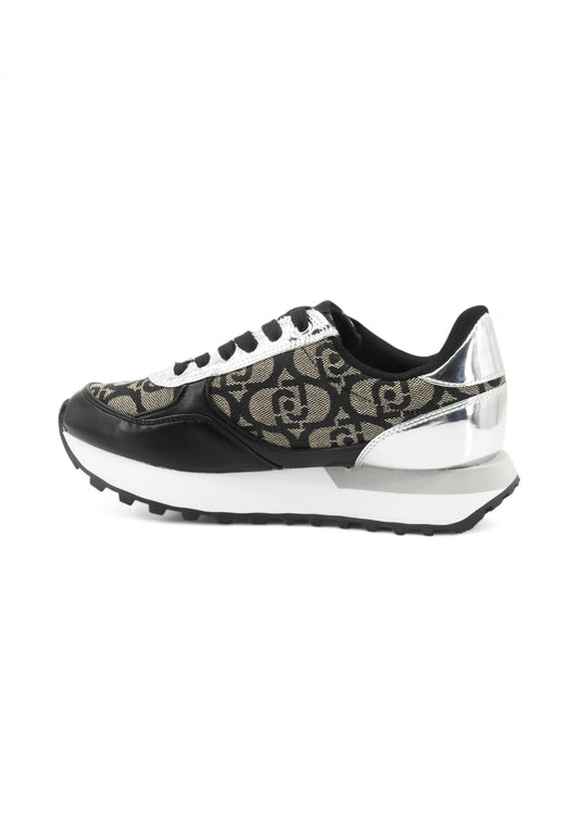 LIU JO Sneakers Donna Nero Beige BF5057EX32201039-AI26