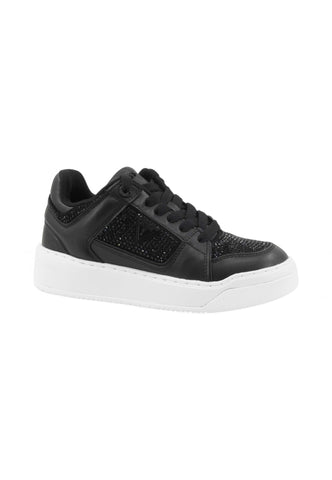GUESS Sneakers Donna Nero Strass FLTDL2LEA12-AI26-BLACK
