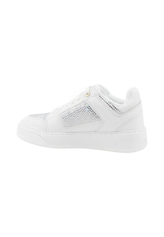 GUESS Sneakers Donna Bianco Strass FLTDL2LEA12-AI26-WHITE
