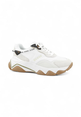 GUESS Sneakers Donna Bianco Beige FL7MICFAL12-AI26-WHITE