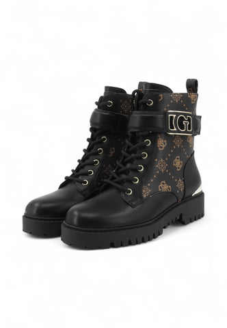 GUESS Stivaletti Donna Nero Marrone FLTORAFAL10-AI26-BLKBR