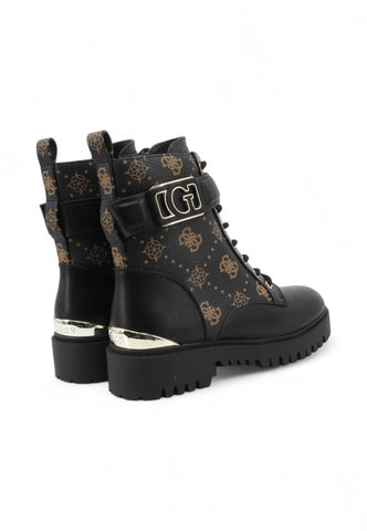 GUESS Stivaletti Donna Nero Marrone FLTORAFAL10-AI26-BLKBR