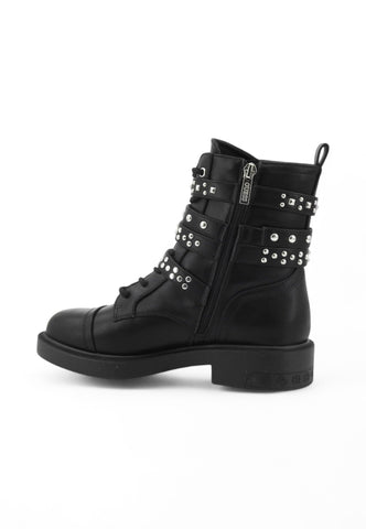 GUESS Stivaletti Donna Nero Borchie FLTFYNELE10-AI26-BLACK