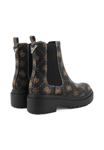 GUESS Stivaletti Donna Nero Marrone FLTLNAFAL10-AI26-BLKBR