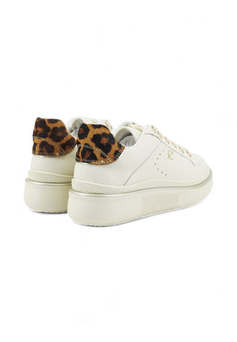 CAFE NOIR Sneakers Donna Bianco Animalier C1DS1018-AI26-W093