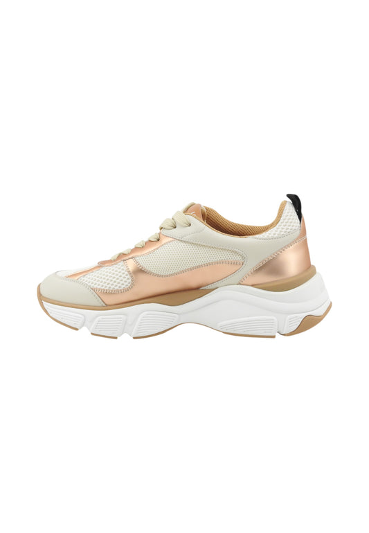 LOVE MOSCHINO Sneakers Donna Bianco Beige Rosa JA15246G1NIQD12A-AI26