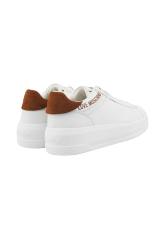 LOVE MOSCHINO Sneakers Donna Bianco Marrone JA15525G1NIA510D-AI26