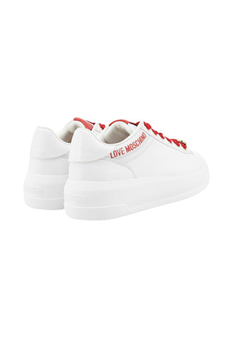 LOVE MOSCHINO Sneakers Donna Bianco Rosso JA15165G1NIA010X-AI26