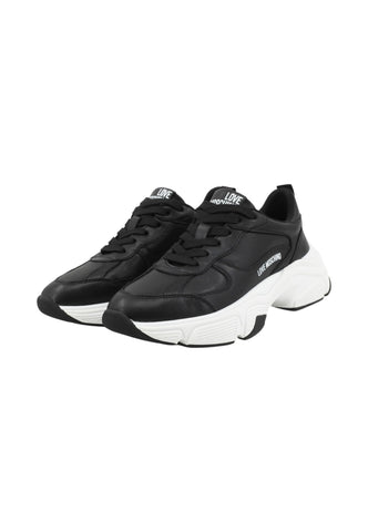 LOVE MOSCHINO Sneakers Donna Nero Bianco JA15246G1NIA0000-AI26