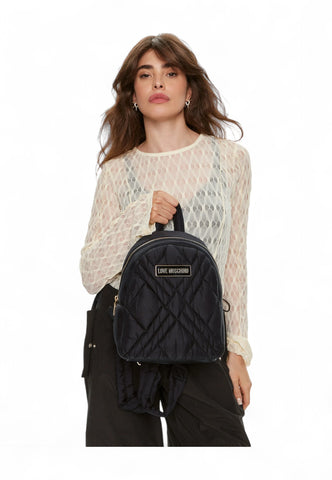 LOVE MOSCHINO Zaino Donna Nero JC4163PP1LLR100A-AI26