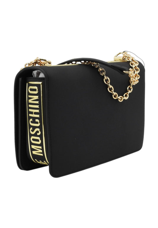 LOVE MOSCHINO Borsa Tracolla Donna Nero Oro JC4288PP1NL1400A-AI26