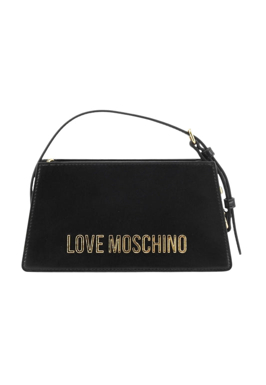 LOVE MOSCHINO Borsa A Spalla Donna Nero Oro JC4095PP1NLL0000-AI26