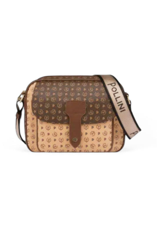 POLLINI Borsa Tracolla Donna Marrone Beige TE8448PP0AQ5330A-AI26