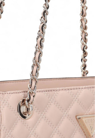 GUESS Giully Borsa Tote Donna Slate Beige QG874824